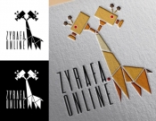 Projekt graficzny, nazwa firmy, tworzenie logo firm Logo produktu - żyrafa - Jadzia77