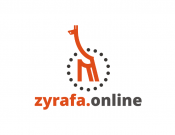 Projekt graficzny, nazwa firmy, tworzenie logo firm Logo produktu - żyrafa - kruszynka