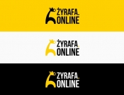 Projekt graficzny, nazwa firmy, tworzenie logo firm Logo produktu - żyrafa - ADesigne