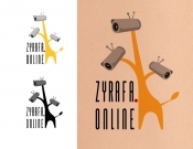 Projekt graficzny, nazwa firmy, tworzenie logo firm Logo produktu - żyrafa - Jadzia77