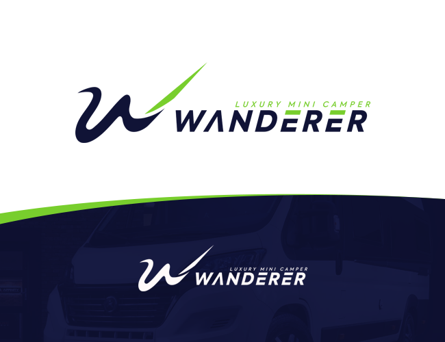 Projektowanie logo dla firm,  AUTOMOTIVE KAMPERY LUKSUSOWE, logo firm - wanderervan
