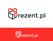 Projekt graficzny, nazwa firmy, tworzenie logo firm iPrezent.pl - LOGO sklep internetowy - GraphicDesigner