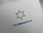 Projekt graficzny, nazwa firmy, tworzenie logo firm Eko-KlimaWent - JEDNOSTKA  KREATYWNA