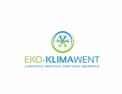 Projekt graficzny, nazwa firmy, tworzenie logo firm Eko-KlimaWent - TurkusArt