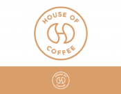 Projekt graficzny, nazwa firmy, tworzenie logo firm Logo dla marki House of Coffee - Nvnx