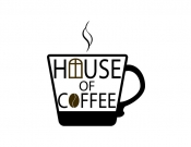 Projekt graficzny, nazwa firmy, tworzenie logo firm Logo dla marki House of Coffee - Brain_on_Fire