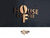 Projekt graficzny, nazwa firmy, tworzenie logo firm Logo dla marki House of Coffee - ulkanik