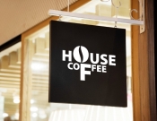 Projekt graficzny, nazwa firmy, tworzenie logo firm Logo dla marki House of Coffee - ulkanik