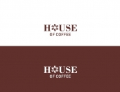 Projekt graficzny, nazwa firmy, tworzenie logo firm Logo dla marki House of Coffee - JEDNOSTKA  KREATYWNA