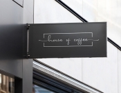 Projekt graficzny, nazwa firmy, tworzenie logo firm Logo dla marki House of Coffee - Konwer