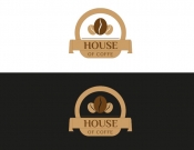 Projekt graficzny, nazwa firmy, tworzenie logo firm Logo dla marki House of Coffee - alchemik
