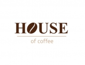 Projekt graficzny, nazwa firmy, tworzenie logo firm Logo dla marki House of Coffee - LOGOSLAW