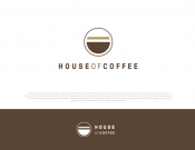 Projekt graficzny, nazwa firmy, tworzenie logo firm Logo dla marki House of Coffee - matuta1