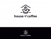 Projekt graficzny, nazwa firmy, tworzenie logo firm Logo dla marki House of Coffee - Berta