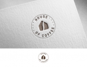 Projekt graficzny, nazwa firmy, tworzenie logo firm Logo dla marki House of Coffee - matuta1