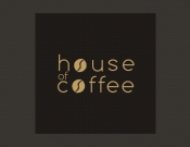 Projekt graficzny, nazwa firmy, tworzenie logo firm Logo dla marki House of Coffee - wlodkazik