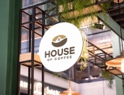 Projekt graficzny, nazwa firmy, tworzenie logo firm Logo dla marki House of Coffee - xdestx3