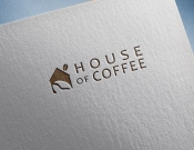 Projekt graficzny, nazwa firmy, tworzenie logo firm Logo dla marki House of Coffee - macko510