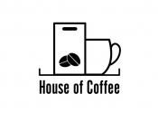 Projekt graficzny, nazwa firmy, tworzenie logo firm Logo dla marki House of Coffee - Anula