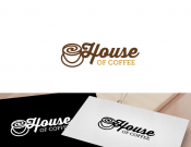 Projekt graficzny, nazwa firmy, tworzenie logo firm Logo dla marki House of Coffee - yatzek