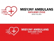 Projekt graficzny, nazwa firmy, tworzenie logo firm Misyjny Ambulans - Ratujemy życie - VvraX
