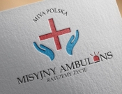 Projekt graficzny, nazwa firmy, tworzenie logo firm Misyjny Ambulans - Ratujemy życie - VvraX