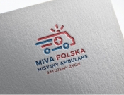 Projekt graficzny, nazwa firmy, tworzenie logo firm Misyjny Ambulans - Ratujemy życie - stone