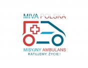 Projekt graficzny, nazwa firmy, tworzenie logo firm Misyjny Ambulans - Ratujemy życie - ziemko
