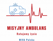 Projekt graficzny, nazwa firmy, tworzenie logo firm Misyjny Ambulans - Ratujemy życie - Floreline