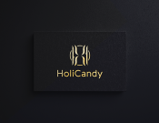 Projekt graficzny, nazwa firmy, tworzenie logo firm Logo marki premium HoliCandy - sansey