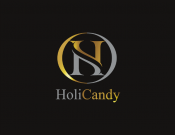 Projekt graficzny, nazwa firmy, tworzenie logo firm Logo marki premium HoliCandy - kruszynka