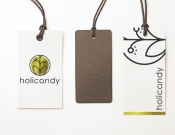 Projekt graficzny, nazwa firmy, tworzenie logo firm Logo marki premium HoliCandy - azynci