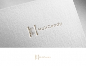 Projekt graficzny, nazwa firmy, tworzenie logo firm Logo marki premium HoliCandy - matuta1