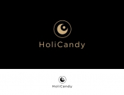 Projekt graficzny, nazwa firmy, tworzenie logo firm Logo marki premium HoliCandy - matuta1