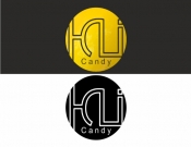 Projekt graficzny, nazwa firmy, tworzenie logo firm Logo marki premium HoliCandy - Rideek
