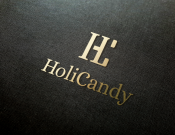 Projekt graficzny, nazwa firmy, tworzenie logo firm Logo marki premium HoliCandy - absdesign