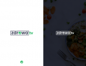 Projekt graficzny, nazwa firmy, tworzenie logo firm ZDROWA.TV - logo dla nowego serwisu - absdesign