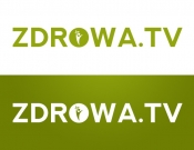 Projekt graficzny, nazwa firmy, tworzenie logo firm ZDROWA.TV - logo dla nowego serwisu - LamiaJ