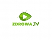 Projekt graficzny, nazwa firmy, tworzenie logo firm ZDROWA.TV - logo dla nowego serwisu - noon