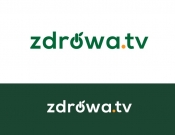 Projekt graficzny, nazwa firmy, tworzenie logo firm ZDROWA.TV - logo dla nowego serwisu - Konwer