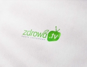 Projekt graficzny, nazwa firmy, tworzenie logo firm ZDROWA.TV - logo dla nowego serwisu - myKoncepT