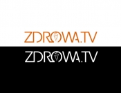Projekt graficzny, nazwa firmy, tworzenie logo firm ZDROWA.TV - logo dla nowego serwisu - Rideek
