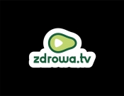 Projekt graficzny, nazwa firmy, tworzenie logo firm ZDROWA.TV - logo dla nowego serwisu - petrides