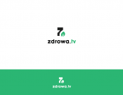 Projekt graficzny, nazwa firmy, tworzenie logo firm ZDROWA.TV - logo dla nowego serwisu - kumepyssa