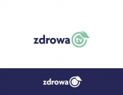 Projekt graficzny, nazwa firmy, tworzenie logo firm ZDROWA.TV - logo dla nowego serwisu - PP.BB.