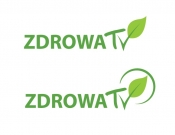 Projekt graficzny, nazwa firmy, tworzenie logo firm ZDROWA.TV - logo dla nowego serwisu - alienmar
