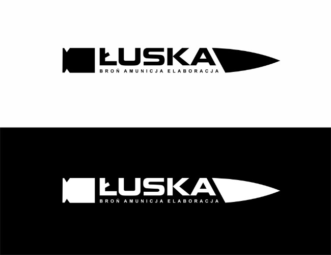 Projektowanie logo dla firm,  Logo dla sklepu o tematyce militarne, logo firm - luska