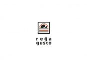 Projekt graficzny, nazwa firmy, tworzenie logo firm reĝa gusto - Marcinir