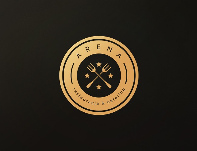 Projektowanie logo dla firm,  Nowe logo dla restauracji, logo firm - Arena