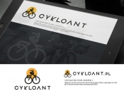 Projekt graficzny, nazwa firmy, tworzenie logo firm Trening w kolarstwie CYKLOANT - timur